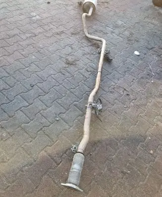 Renault Kangoo II Middle muffler/silencer XXXXXXXXX