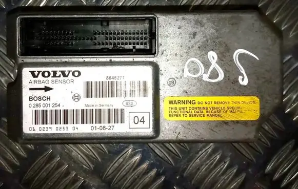 Volvo S80 Engine control unit/module 0285001254 8645271