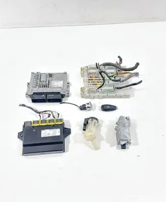 Engine ECU kit and lock set