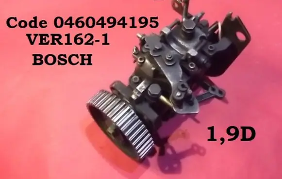 Peugeot 405 Fuel injection high pressure pump 0460494195 VER1621