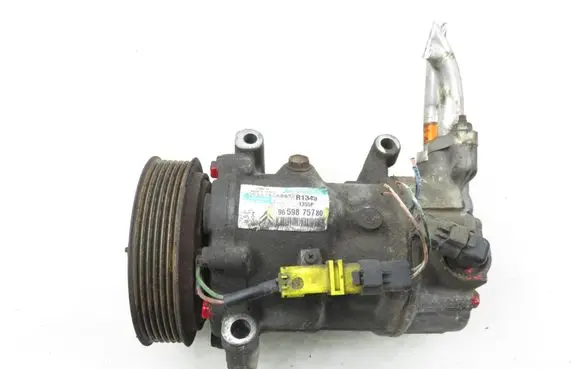 Peugeot 207 Air conditioning (A/C) compressor (pump) 9659875780