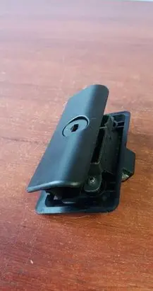 Glove box handle