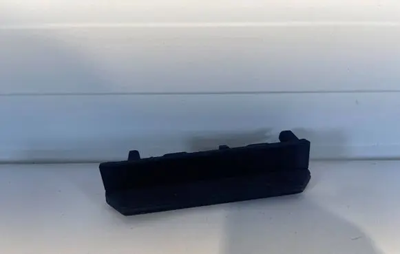Audi Q8 Front bumper splitter molding 4M8853294E