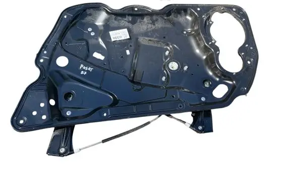 Volkswagen PASSAT B7 Front window lifting mechanism without motor 3AA837756 988705320 C19235100