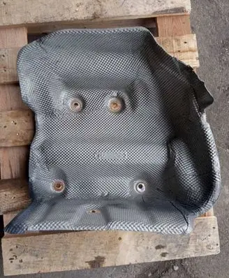 BMW 6 E63 E64 Exhaust heat shield 51487897778