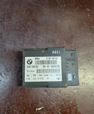 BMW 3 E90 E91 Seat control module 9167237 000485720 00401838