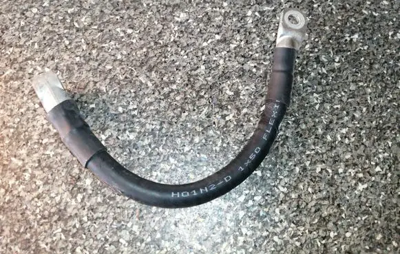 Audi A8 S8 D3 4E Negative earth cable (battery) 4E0971235B