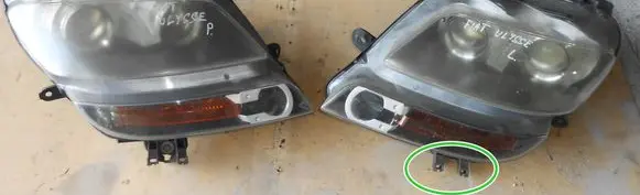Fiat Ulysse Headlight/headlamp 1496367080 1496368080 89030461