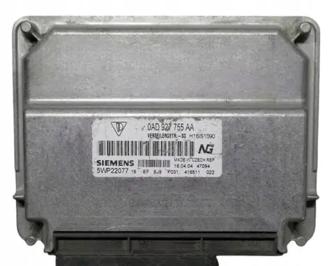 Porsche Cayenne (9PA) Engine control unit/module 0AD927755AA