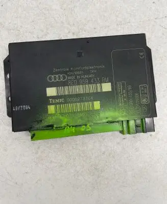 Audi A4 S4 B7 8E 8H Comfort/convenience module 8E0959433BM 00002731C4 01519468
