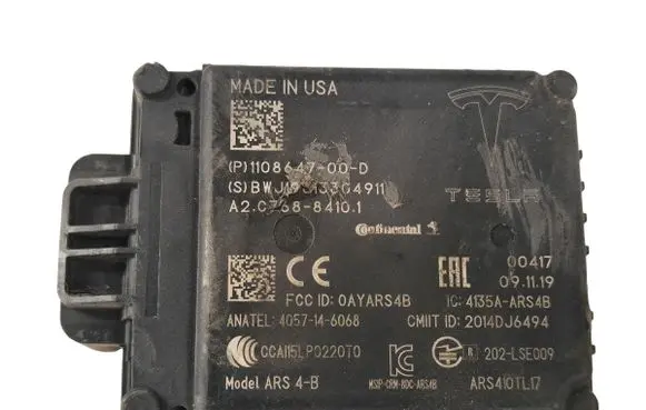 Tesla Model S Distronic sensor radar 110864700D 4057146068
