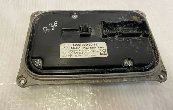 Mercedes-Benz S W222 Headlight ballast module Xenon A2229003013