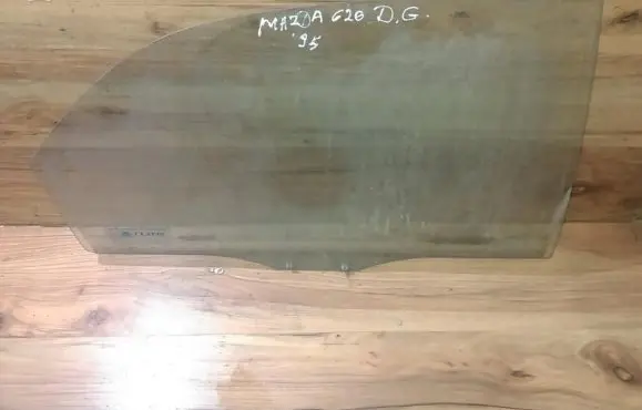 Mazda 626 Rear door window glass