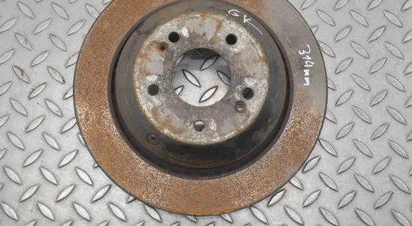Rear brake disc
