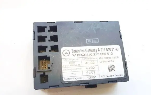 Mercedes-Benz E W211 Door control unit/module a2115403145 410213005012