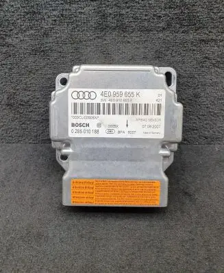 Audi A8 S8 D3 4E Airbag control unit/module 4E0959655K 4E0910655E 0285010188