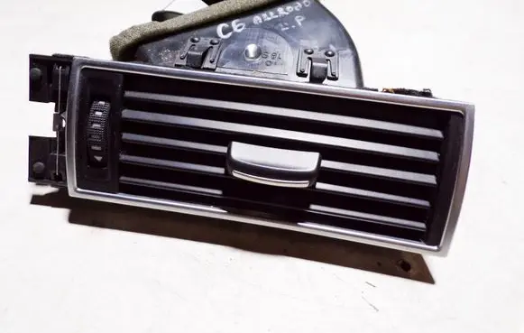 Dashboard air vent grill cover trim