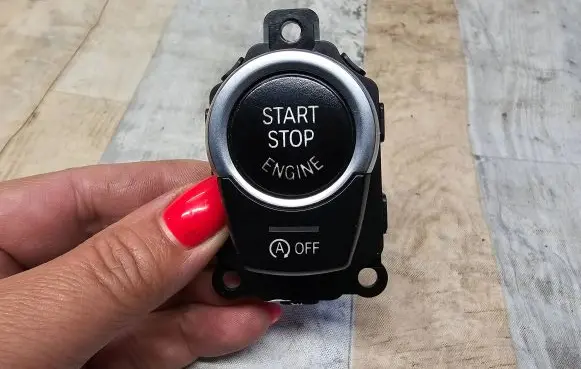 Engine start stop button switch
