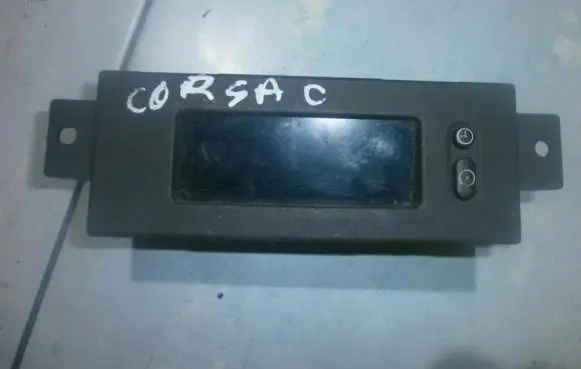 Opel Corsa C Screen/display/small screen 009164455