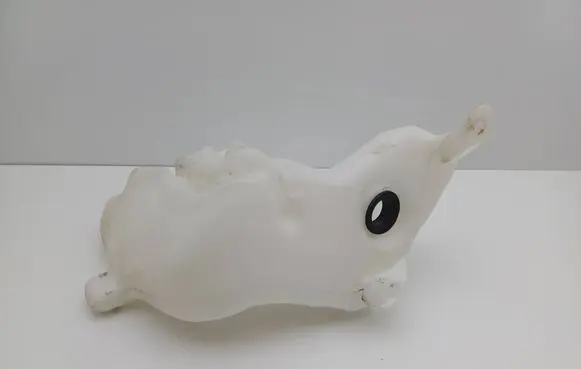 Peugeot 307 Windshield washer fluid reservoir/tank 9650452280