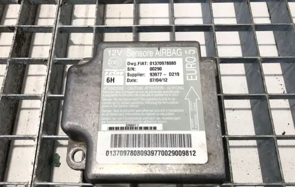 Airbag deployment crash/impact sensor