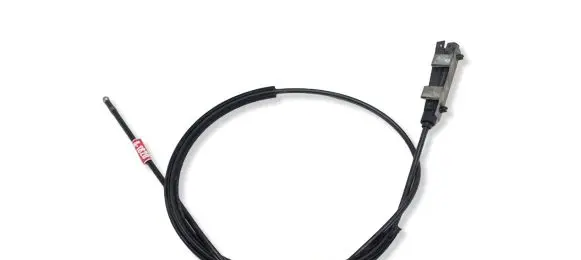 Volkswagen PASSAT B7 Engine bonnet/hood lock release cable 3C1823535
