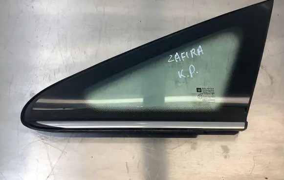Opel Zafira C Front door vent window glass four-door 43R007951 DOT24AS2M18 E000255