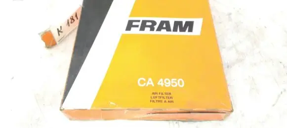 Opel Kadett E Air filter CA4950 834283 K181