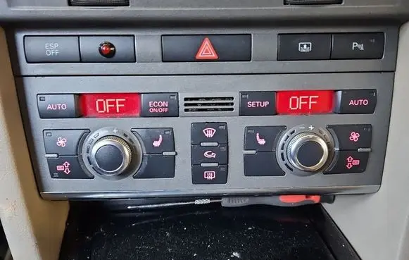 Audi A6 S6 C6 4F Climate control/heater control trim 4F1820043J IMPRK1593433