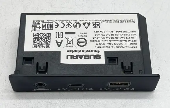 Subaru Forester SL AUX in-socket connector 276244513 86257FN110 0214886