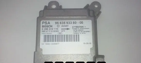 Peugeot 207 Engine control unit/module 9663593380-00