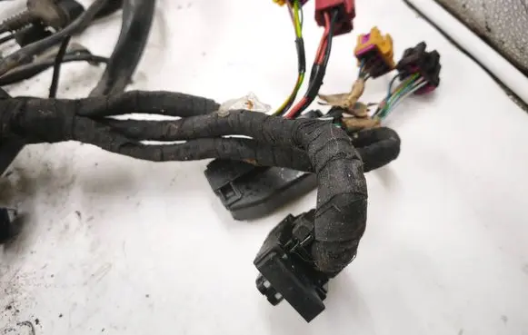 Engine installation wiring loom