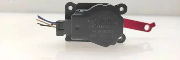 A/C air flow flap actuator/motor