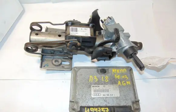 Audi A3 S3 8L Engine ECU kit and lock set 06A906018C 0261204127 0261204126