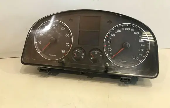 Volkswagen Touran I Speedometer (instrument cluster) A2C53025660 1T0920860B