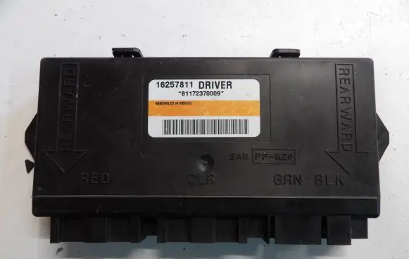 Chevrolet Corvette C5 Door control unit/module 16257811 81172370009
