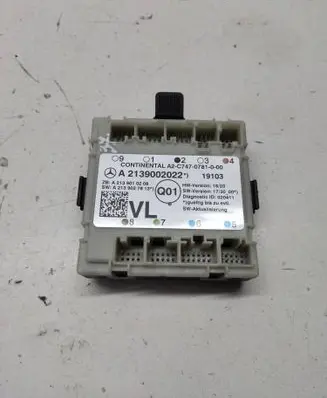 Mercedes-Benz E W213 Door control unit/module A2139002022 A2C747078100 A2139010208