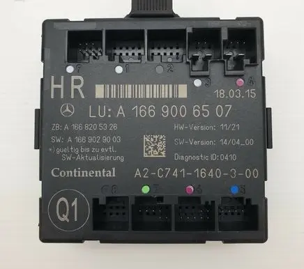 Mercedes-Benz GLE (W166 - C292) Door control unit/module A1669006507