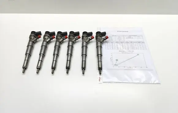 BMW 5 E60 E61 Fuel injectors set 7794435 0445110209 209