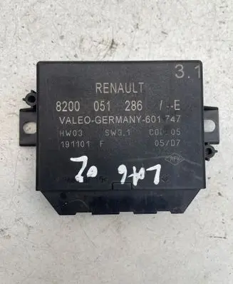 Renault Laguna II Parking PDC control unit/module 8200051286 601747 191101