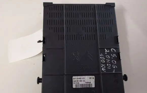 Citroen C5 Comfort/convenience module 9663510280 281197298A