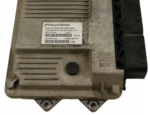 Fiat Idea Engine control unit/module 51801407