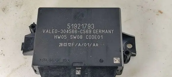 Fiat 500 Parking PDC control unit/module 51921793 C0DE01 304566C56