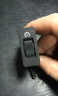 Panel lighting control switch