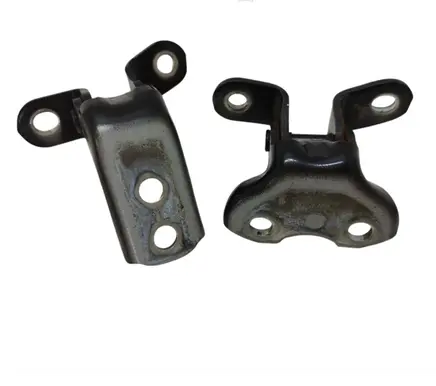 Front door hinge set