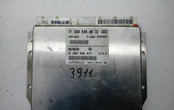 Mercedes-Benz A W168 ESP (stability system) control unit 0295454232Q02 0265109477