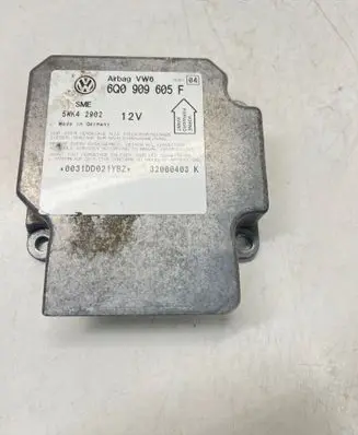 Volkswagen Golf IV Airbag control unit/module 6Q0909605F 32000403K 5WK42902