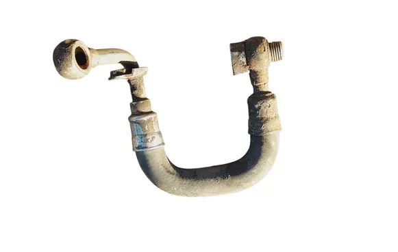 Audi A4 S4 B6 8E 8H Turbo turbocharger oiling pipe/hose 06B121497
