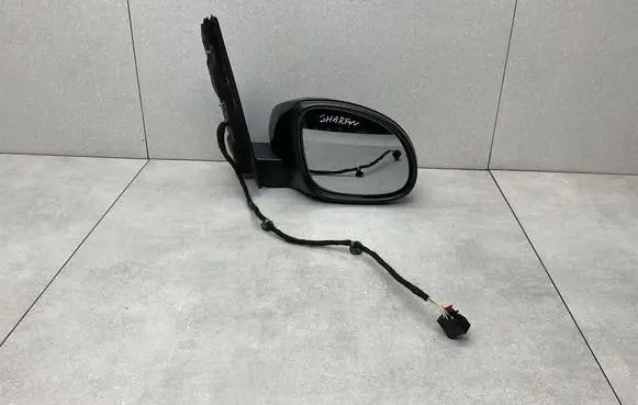 Volkswagen Sharan Front door electric wing mirror 7N2857502D