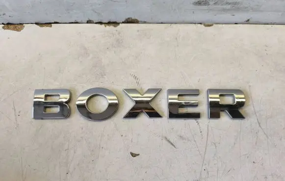 Peugeot Boxer Rear loading door model letters 